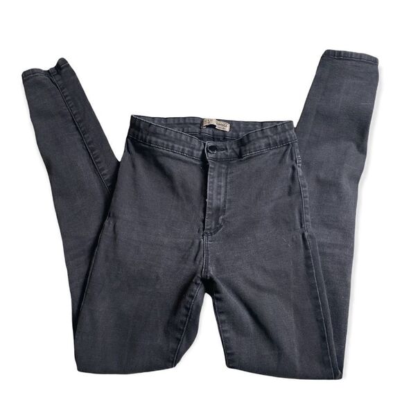 Denim Co SZ 4 black distressed skinny jeans - Picture 1 of 4